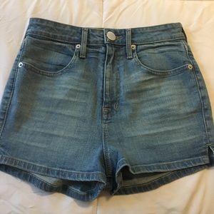 BDG super high rise pin up shorts